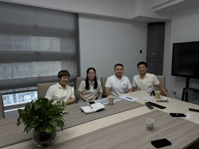 在中国的工作会面